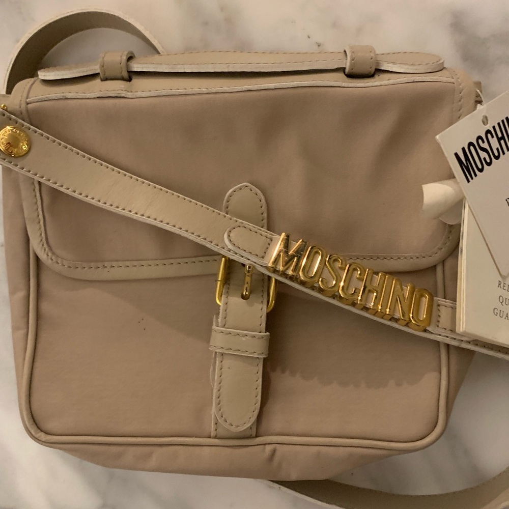 Rare Vintage Moschino Redwall Bag with tags